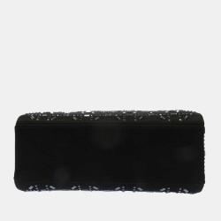 Pre Owned Dior Black Leather Studded Lady Dior Bag