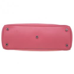 مملوكة مسبقًا Dior Rose Calfskin Medium Diorissimo Tote