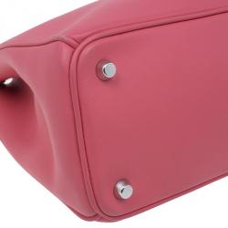 مملوكة مسبقًا Dior Rose Calfskin Medium Diorissimo Tote