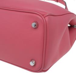 مملوكة مسبقًا Dior Rose Calfskin Medium Diorissimo Tote