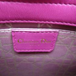 مملوكة مسبقًا Dior Pink Quilted Shoulder Bag