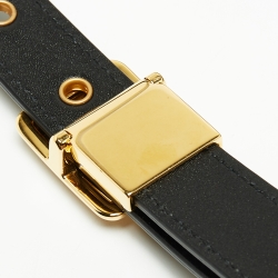 Pre Owned Dior Black Leather 30 Montaigne Shoulder Bag