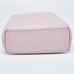 Pre Owned Dior Pink Leather Malice Pearl Hobo