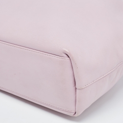 Pre Owned Dior Pink Leather Malice Pearl Hobo