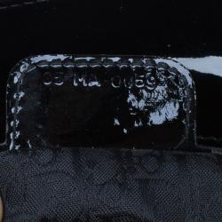 مملوكة مسبقًا Dior Black Patent Large Lady Dior