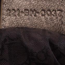 Pre Owned حقيبة ديور جلد كاناج بنية ميتالك