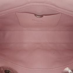 Pre Owned Dior Medium Lambskin Cannage Lady D Joy