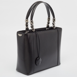 مملوكة مسبقًا Dior Black Glossy Leather Malice Tote
