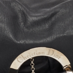 Pre Owned  Dior Black Leather Jazz Club Bag