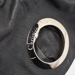 Pre Owned  Dior Black Leather Jazz Club Bag