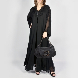 Pre Owned  Dior Black Leather Jazz Club Bag