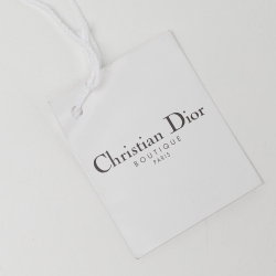 Pre Owned Dior Black Leather Studded Diorama Vertical Chain Pouch