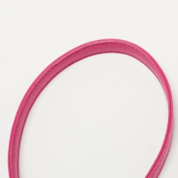 Pre Owned Dior Bright Pink Cannage Leather Large Lady Dior Tote