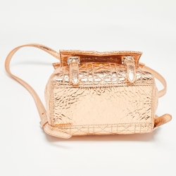 Dior Bronze Cannage Foil Leather Small Stardust Backpack