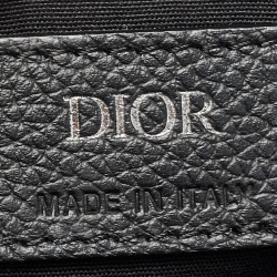 Dior Black/Beige Oblique Canvas and Leather Rider Backpack