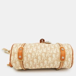 مملوكة مسبقًا Dior Multicolor Oblique Coated Canvas and Leather Romantique Trotter Flap Bag