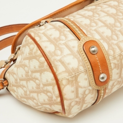 مملوكة مسبقًا Dior Multicolor Oblique Coated Canvas and Leather Romantique Trotter Flap Bag