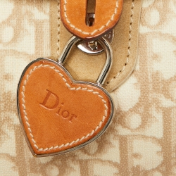 مملوكة مسبقًا Dior Multicolor Oblique Coated Canvas and Leather Romantique Trotter Flap Bag