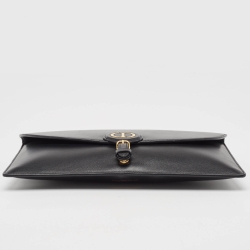 Pre Owned Dior Black Leather Bobby Pouch