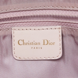 Pre Owned Dior Orange Oblique Patent Leather Vintage Malice Bag