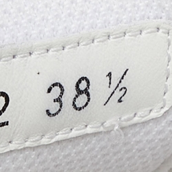 Dior White Leather and Suede D-star Sneakers Size 38.5