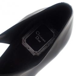 مملوكة مسبقًا صندل ديورجلام ديربي مقدمة مفتوحة جلد لامع مقاس 38.5