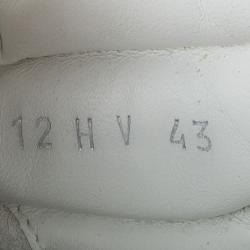 مملوكة مسبقًا Dior Two-Tone Leather High Top Sneakers Size 43