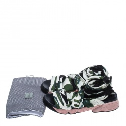 مملوكة مسبقًا صندل ديور بروكلين ساتان مطبوع ملتف مقاس 38