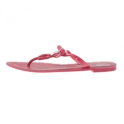 Pre Owned صندل  ديور وردي جيلي ثونغ مقاس 39