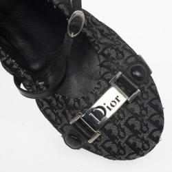 Pre Owned Christian Dior Diorissimo Mary Jane Ballet Flats Size 38