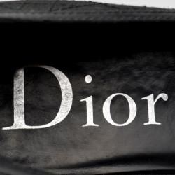 مملوكة مسبقًا Dior Black ‘Rasta’ Collection Pumps Size 39