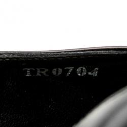 Pre Owned Christian Dior Black Pointed Toe 'Diva' Mules Size 39