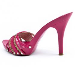 مملوكة مسبقًا Christian Dior Pink Monogram Slides Size 38