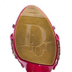 مملوكة مسبقًا Christian Dior Pink Monogram Slides Size 38