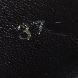 Pre Owned Dior Black Cannage Patent Leather Bow Slides Size 37