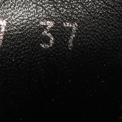 Pre Owned Dior Navy Blue/White Canvas Walk'n'Dior Low Top Sneakers Size 37