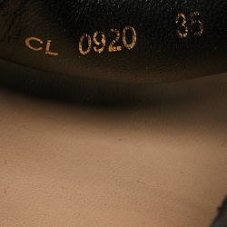 Dior Black Mesh Granville Espadrille Flats Size 35