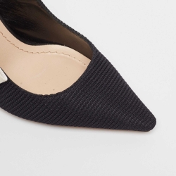 Pre Owned Dior Black Technical Fabric J'Adior Pumps Size 37