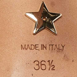 مملوكة مسبقًا Dior Black Polka Dot Mesh and Suede J'adior Slingback Pumps Size 36.5