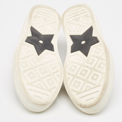 Pre Owned Dior Black Canvas Walk'n'Dior Low Top Sneakers Size 37.5