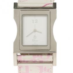 Dior White Stainless Steel Chris 47 Womens Wristwatch 31MM