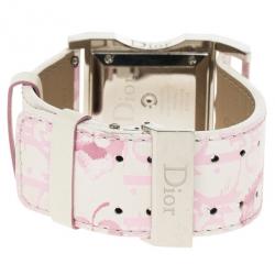 Dior White Stainless Steel Chris 47 Womens Wristwatch 31MM