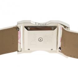 Dior White Stainless Steel Chris 47 Womens Wristwatch 31MM