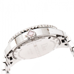 Dior Mother of Pearl Stainless Steel Christal CD113114 Women's Wristwatch 33 mm