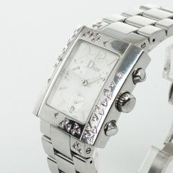 مملوكة مسبقًا Christian Dior Riva Stainless Steel Womens Watch 31 MM