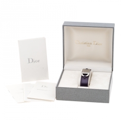 Dior Silver Stainless Steel Pandiora D78 Women's Wristwatch 18 mm