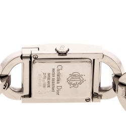 مملوكة مسبقًا Dior Silver Stainless Steel Malice D78-109 Women's Wristwatch 19 mm