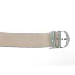 Pre Owned Dior White Stainless Steel Oblique Malice Women's Wristwatch 25 x 19 MM 