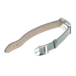 Pre Owned Dior White Stainless Steel Oblique Malice Women's Wristwatch 25 x 19 MM 