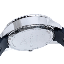Dior Blue Stainless Steel Christal CD114311 Women's Wristwatch 38 mm